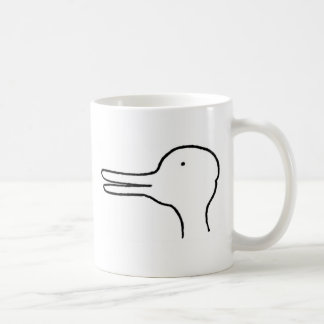 Taza De Café conejo del pato - wittgenstein