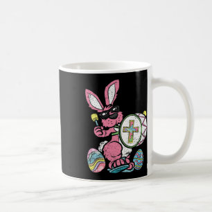 Taza De Café Conejo Drummer Semana Santa Huevos Caza Conejo de 