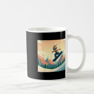 Taza De Café Conejo En El Pantalón