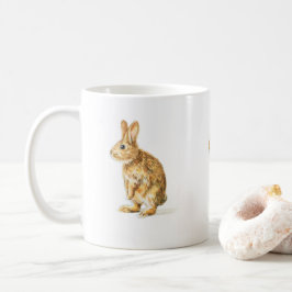 Taza De Café Conejo Fluffy -