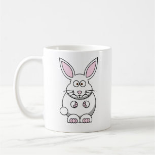 Taza De Café Conejo lindo y colorido
