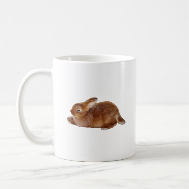 Taza De Café Conejo marrón (Izquierda)