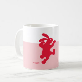Taza De Café Conejo Rojo, Conejo Rojo.