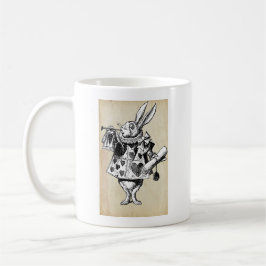 Taza De Café Conejo vintage en el corazón