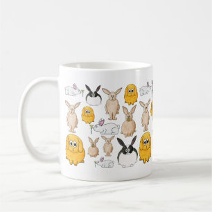 Taza De Café Conejos