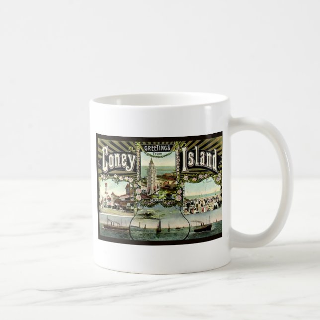 Taza De Café Coney Island (Derecha)