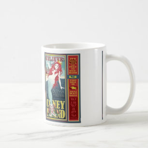 Taza De Café coney island mermaids mug