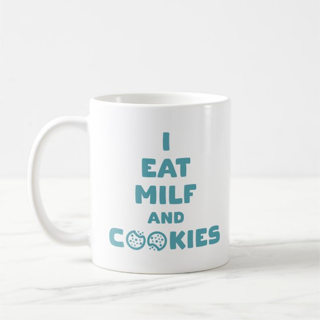 Taza De Café Confesión de Milf Cookie Cravings (Izquierda)