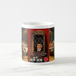Taza De Café Confesión presidencial en cabina de verdad
