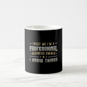Taza De Café Confía en mí Soy Director Ejecutivo de Empresarios