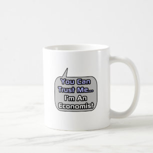 Taza De Café Confía en mí.. Soy economista