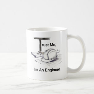 Taza De Café Confía en mí, soy ingeniero