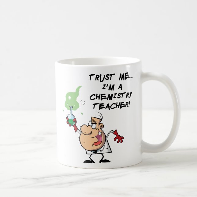 Taza De Café Confía en mí... Soy profesor de química