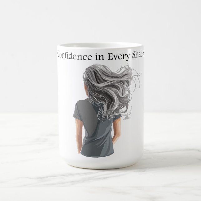 Taza De Café Confianza en cada sombra de gris (Centro)