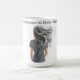 Taza De Café Confianza en cada sombra de gris