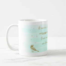 Taza De Café Confianza en el Señor Proverbios Aqua