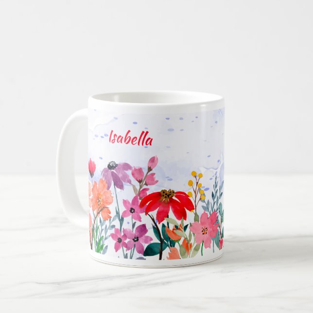 Taza De Café "Confianza en Jehová", la música de las escrituras (Anverso izquierdo)