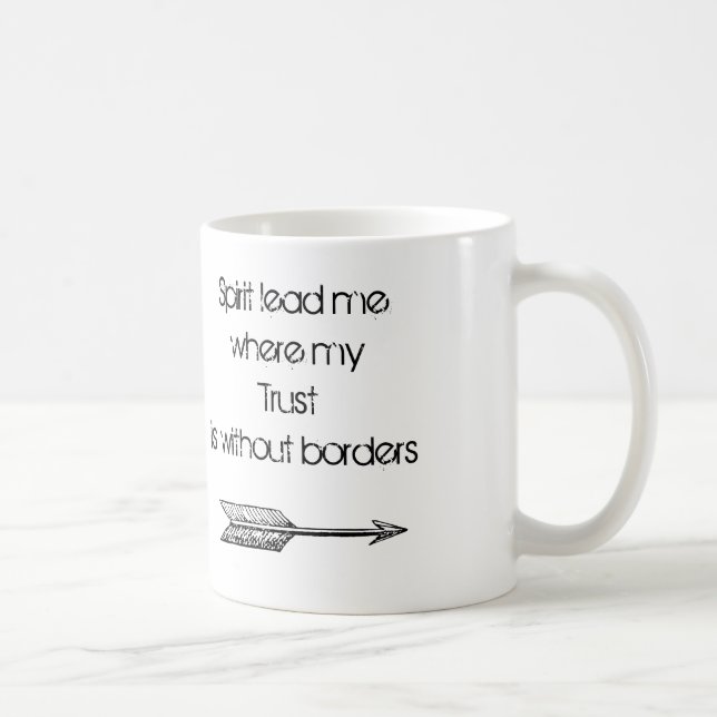 Taza De Café Confianza sin fronteras (Derecha)