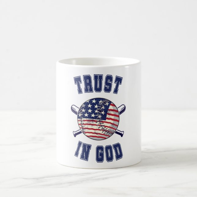 Taza De Café Confiar en Dios (Centro)
