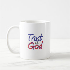 Taza De Café Confiar en Dios