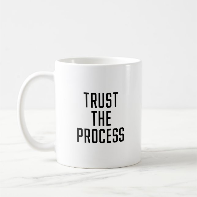 Taza De Café Confiar en el proceso (Izquierda)