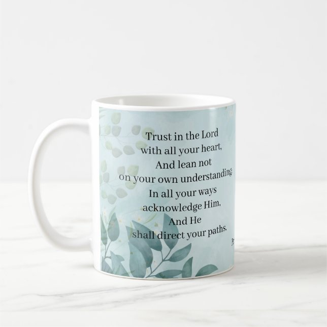 Taza De Café Confiar en el Señor (Izquierda)