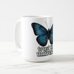 Taza De Café Confiar en el universo - Ley de atracción