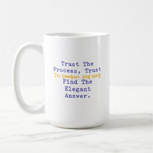 Taza De Café Confiar en Números de Proceso Respuesta Matemática