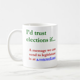 Taza De Café Confiaría en las elecciones...