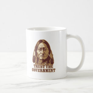 Taza De Café Confíe en al gobierno