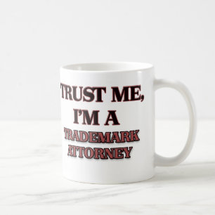Taza De Café Confíe en que yo es ABOGADO de la MARCA REGISTRAD