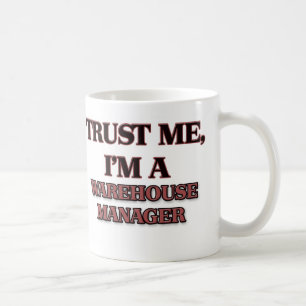 Taza De Café Confíe en que yo es ENCARGADO de WAREHOUSE