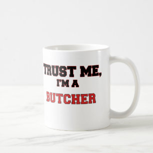 Taza De Café Confíe en que yo es mi carnicero