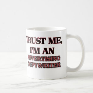 Taza De Café Confíe en que yo es un Copywriter de la publicida