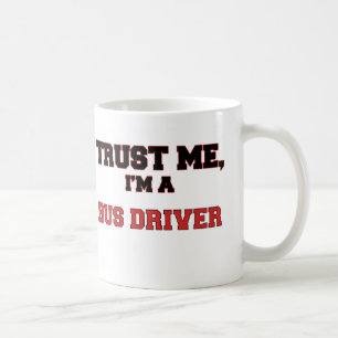Taza De Café Confíe en que yo es un mi conductor del autobús