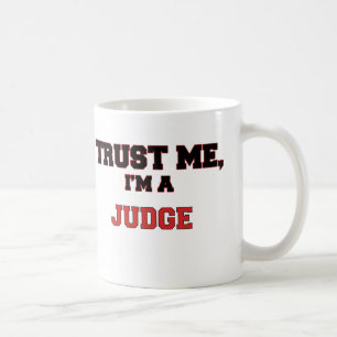 Taza De Café Confíe en que yo es un mi juez