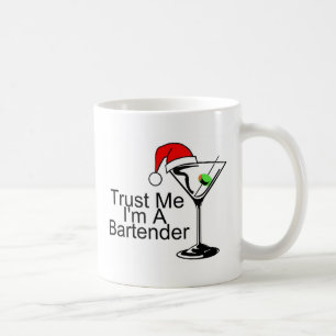 Taza De Café Confíeme en Im un camarero Martini