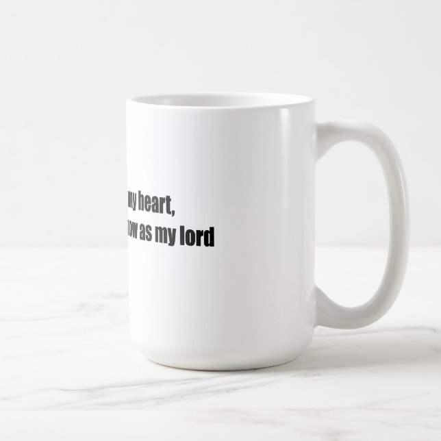 Taza De Café Confieso Mug (Derecha)