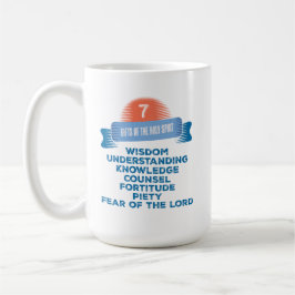 Taza De Café Confirmación 7 Regalos del Espíritu Santo