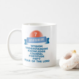 Taza De Café Confirmación 7 Regalos del Espíritu Santo