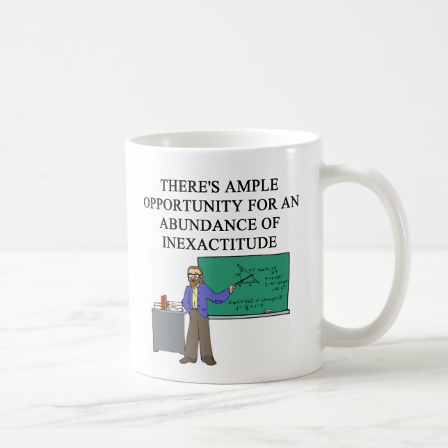 Taza De Café Confusión de la MATEMÁTICAS, confusión de la (Derecha)