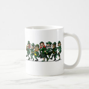 Taza De Café Conga del Leprechaun