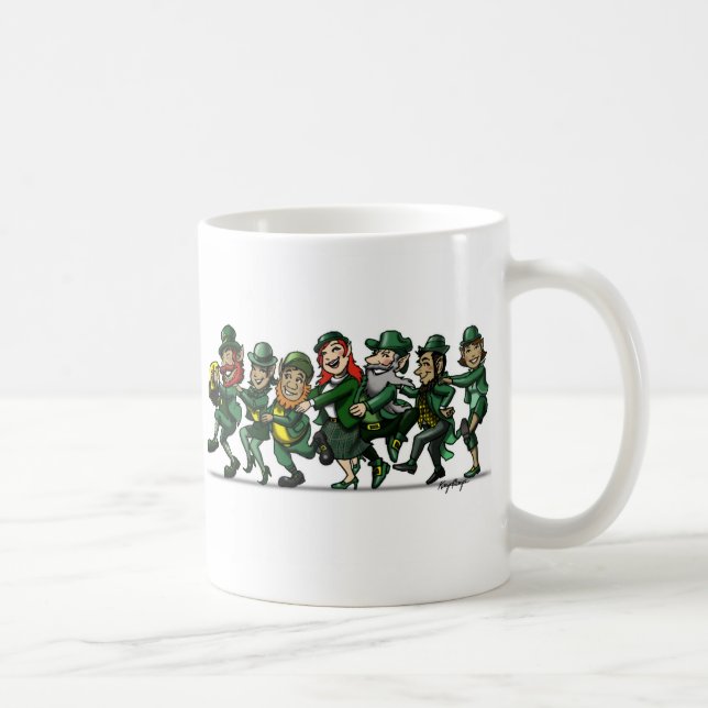 Taza De Café Conga del Leprechaun (Derecha)