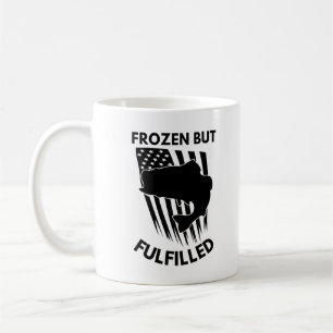Taza De Café Congelado Pero Cumplido   Pesca de hielo