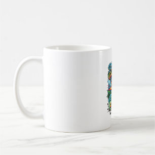 Taza De Café Congo RD Energía de Gol Esqueleto Delantero Nacion