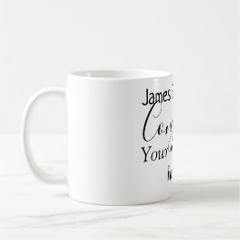 Taza De Café Congrats add name message wedding newly wed couple