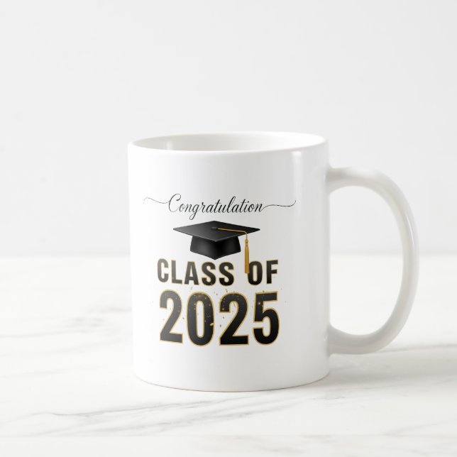 Taza De Café Congratulations class of 2025 (Derecha)