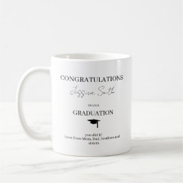 Taza De Café Congratulations Graduate on your Graduation