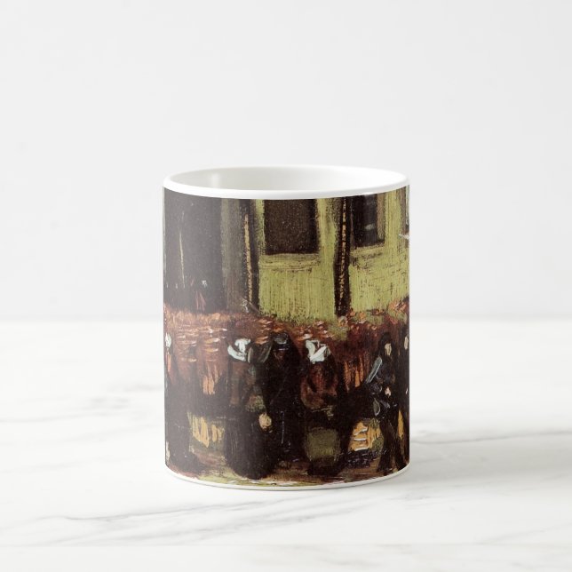 Taza De Café Congregación en Church, Nuenen de Vincent van Gogh (Centro)