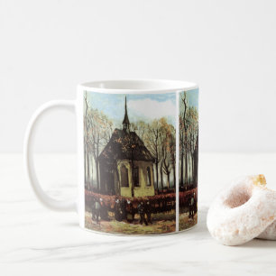 Taza De Café Congregación en la Iglesia, Nuenen por Vincent van